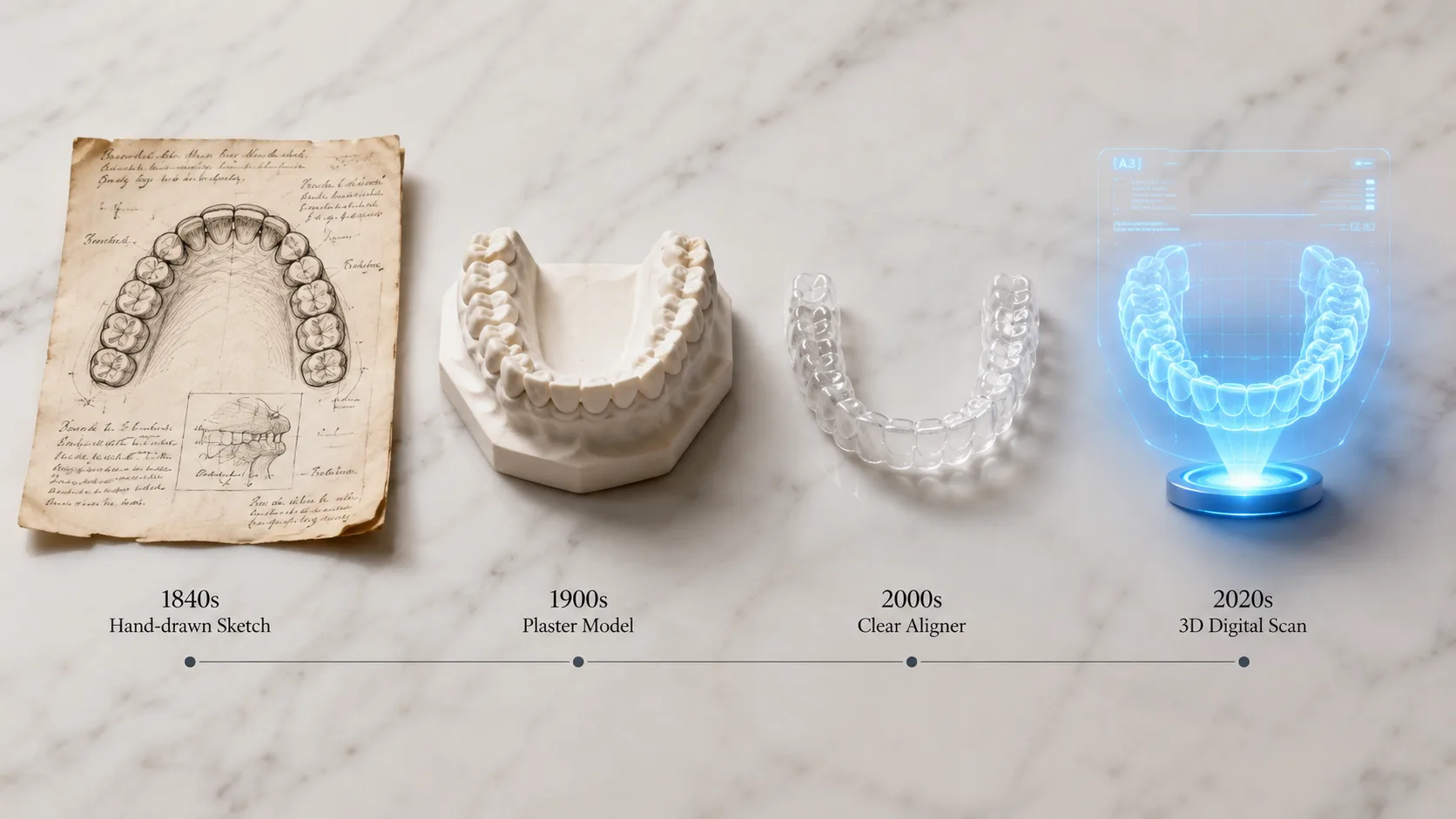 Linha do tempo da história do Invisalign e da Align Technology