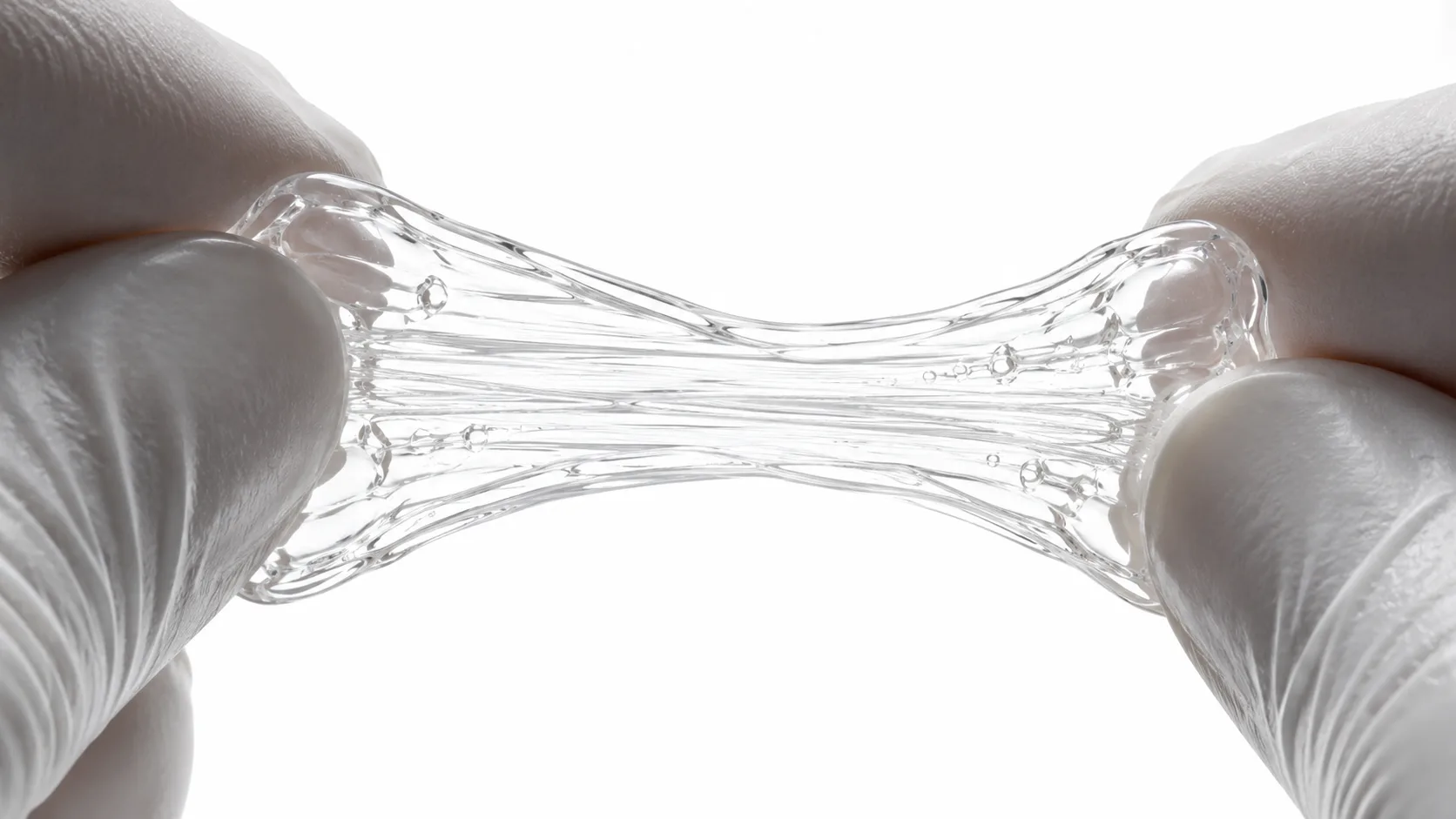Microscopia do material SmartTrack multicamadas do Invisalign