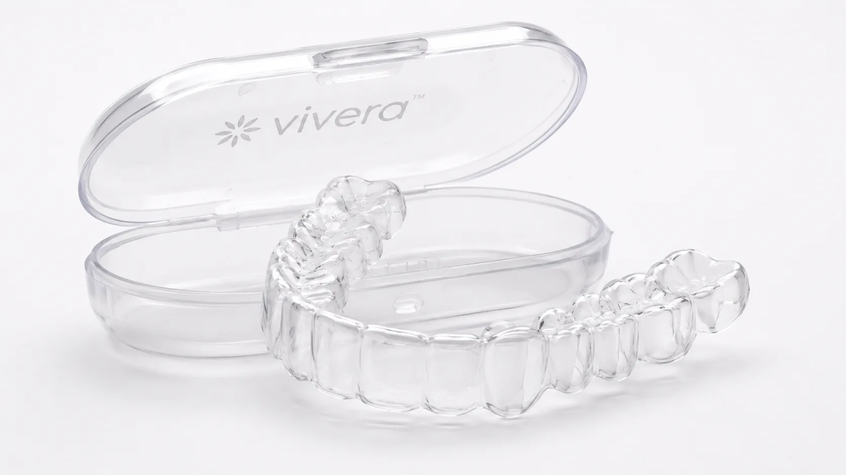 Vivera Retainers transparentes para contenção ortodôntica pós-Invisalign