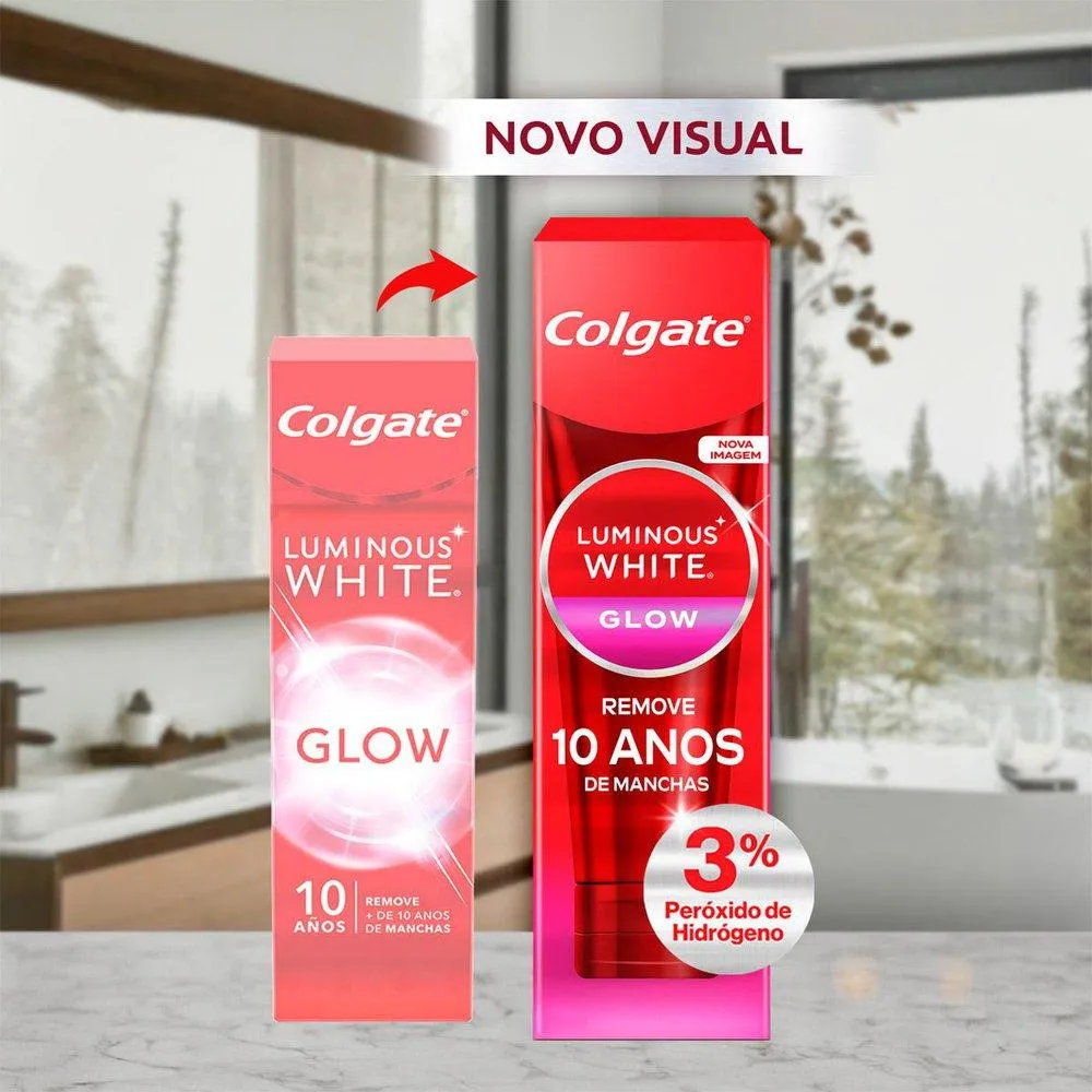 Colgate Glow Mint Luminous White Creme Dental 70g
