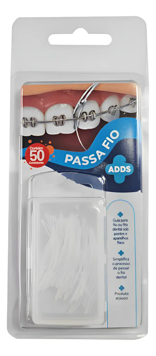 Passa Fio Dental C/ 50 Unidades