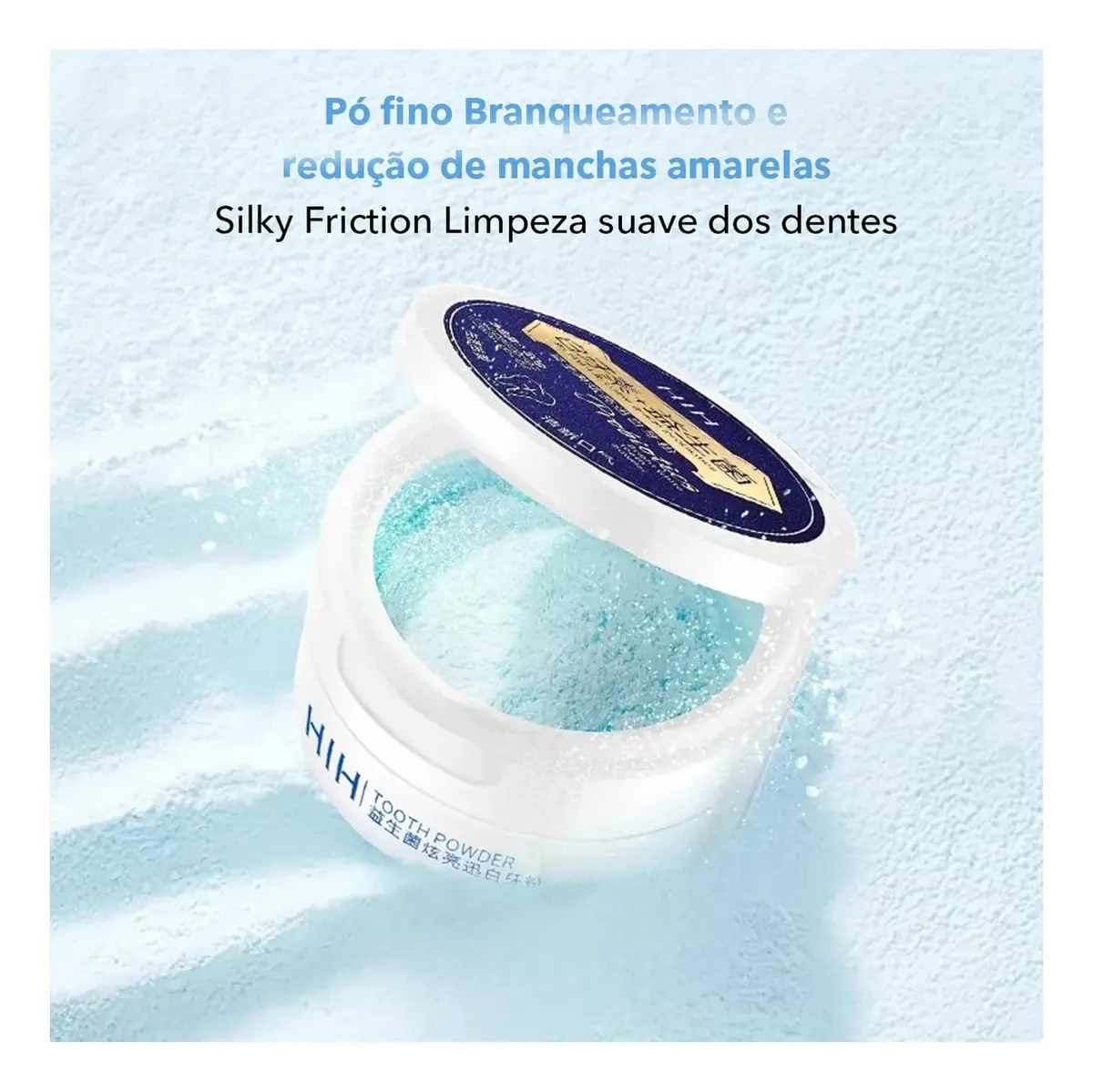 Pó Clareador Probiótico Para Limpeza sabor Menta