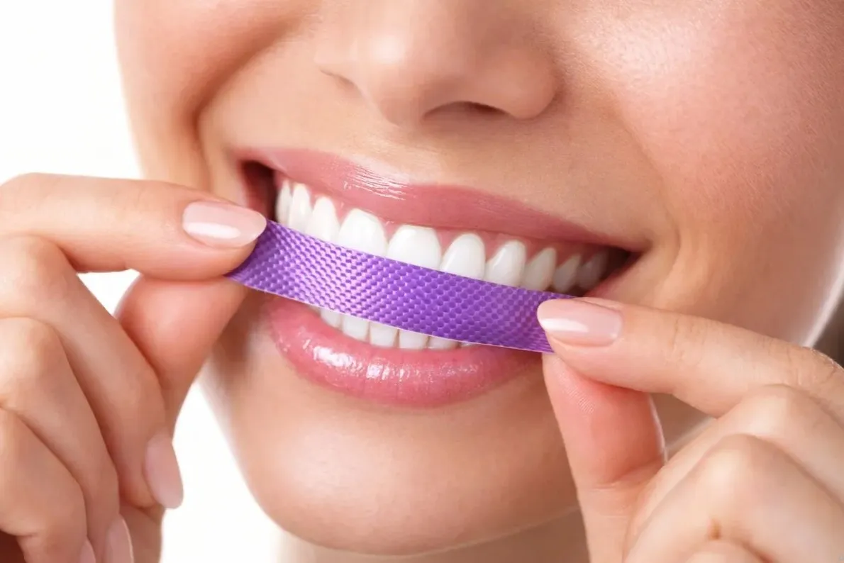 Smile White Roxa 10 Fitas Clareadoras